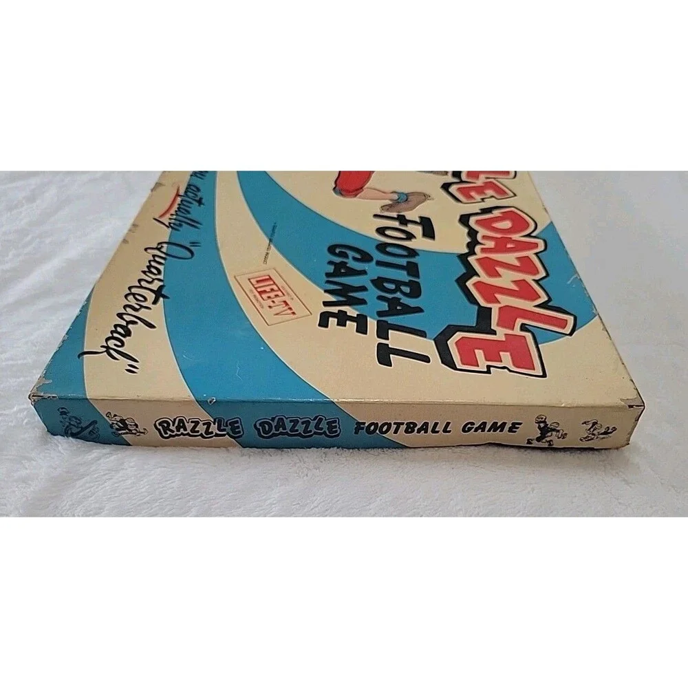 Razzle Dazzle Football Game by Texantics (Vintage 1954) Featured In Life-TV